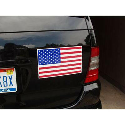 American Flag Car Magnet - 6.5" x 12" - Support Store