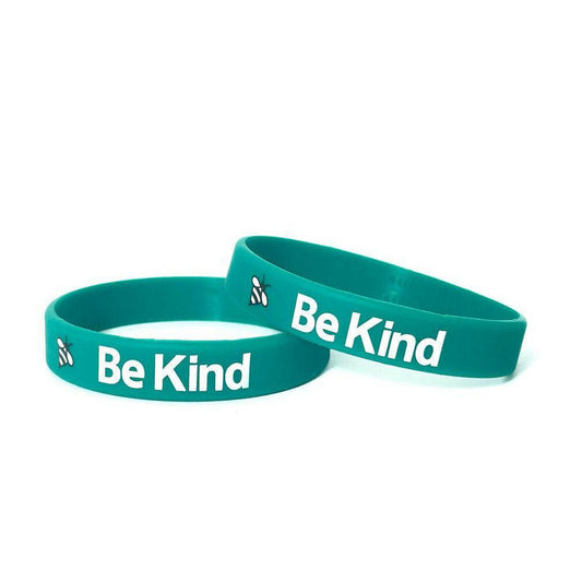 Be Kind Rubber Bracelet Wristband - Adult 8" - Support Store