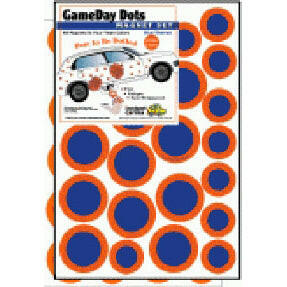 Game Day Dot Magnets - Orange & Blue - Support Store