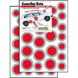 Game Day Dot Magnets - Red & Gray - Support Store