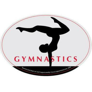 Gymnastics Car Magnet - Support Store