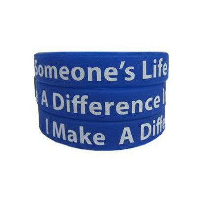 I Make A Difference In Someone's Life Bracelet - Adult 8" - Support Store