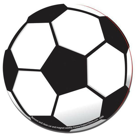 Soccer Ball Car Magnet - Support Store
