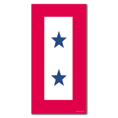 Two Star Service Banner Magnet - Support Store