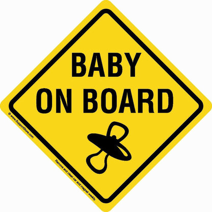 Baby On Board Sign Car Magnet - Support Store