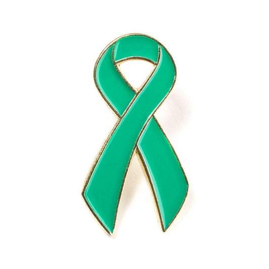 Green Ribbon Lapel Pin - Support Store