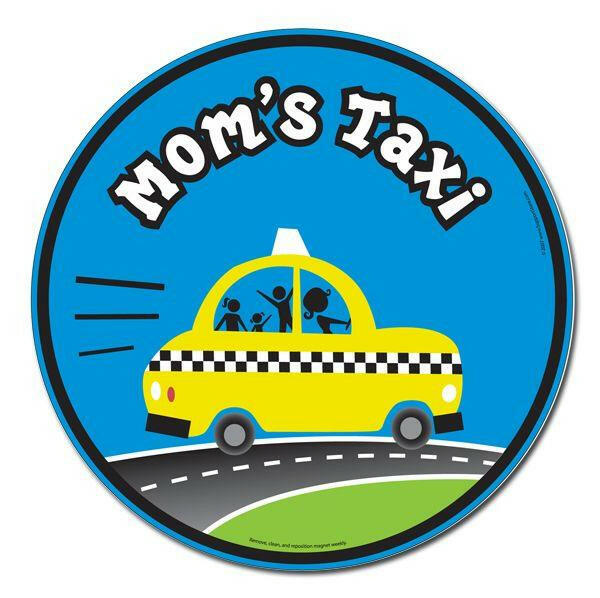 Mom's Taxi Car Magnet - Support Store