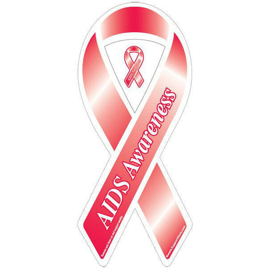 "AIDS Awareness" Ribbon Magnet - Support Store