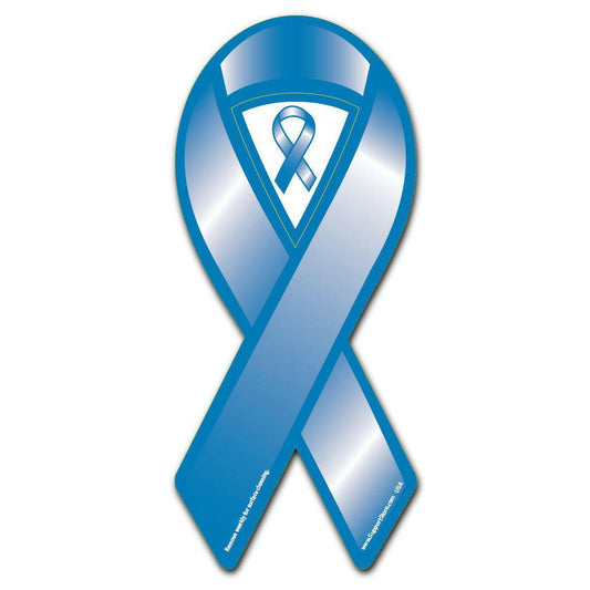 Blue Cause Awareness Ribbon Magnet - Support Store
