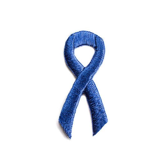 Blue Ribbon Embroidered Stick-ons - 25-pack - Support Store