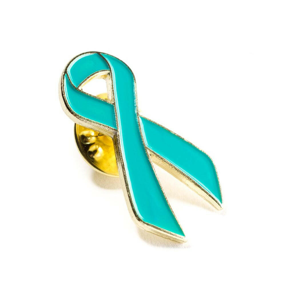 Teal sale Awareness Bracelet with Ribbon Charm, Cervical Cancer, January Cervical Cancer Awareness Month